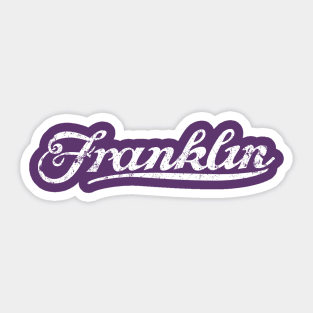 Franklin Sticker